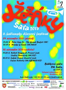 Šaliansky jazzový festival @ Kultúrny dom Šaľa - Bábková sála 