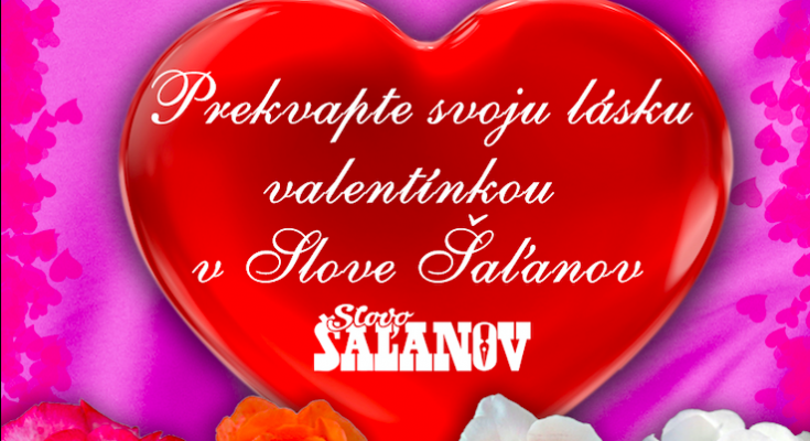 slovo šaľano valentínky 2019