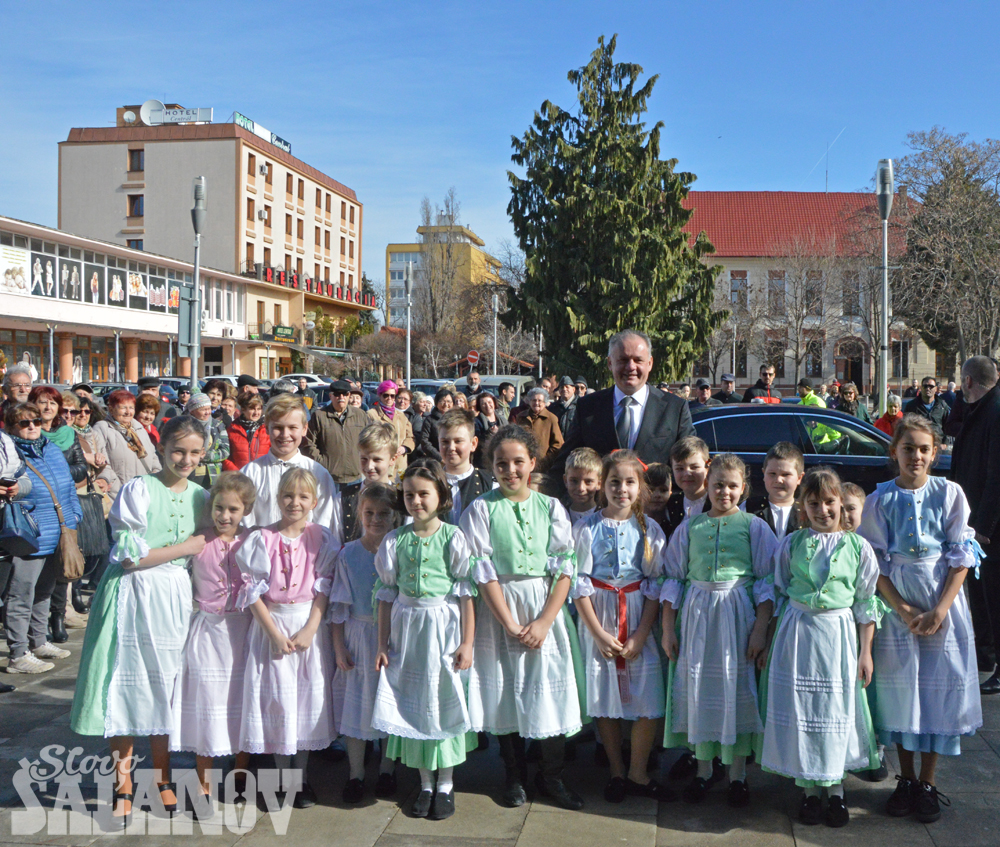 prezident folklórny súbor šaľa