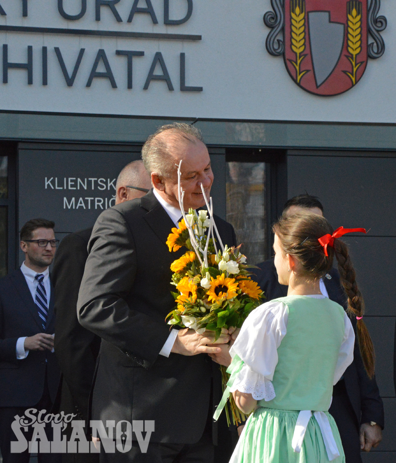 prezident v šali