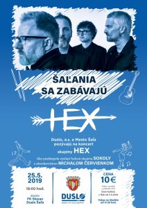 Koncert kapely HEX @ Futbalový štadión FK Slovan Duslo Šaľa
