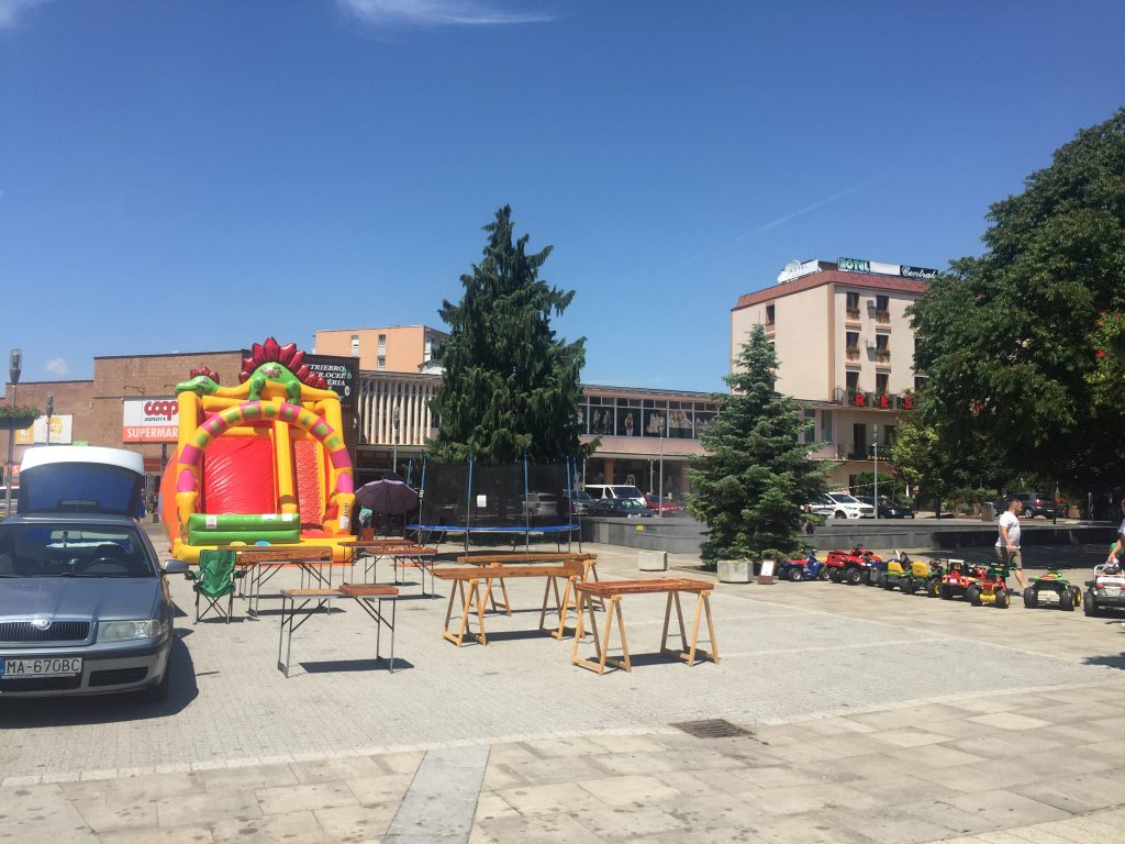 detské atrakcie šaliansky jarmok