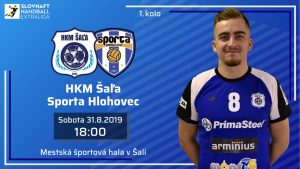 HKM Šaľa - HC Sporta Hlohovec | Slovnaft Handball Extraliga @ Mestská športová hala Šaľa
