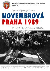 Novembrová Praha 1989 @ Galéria FOCESA Šaľa