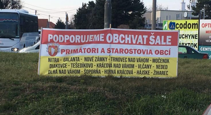 obchvat šaľa