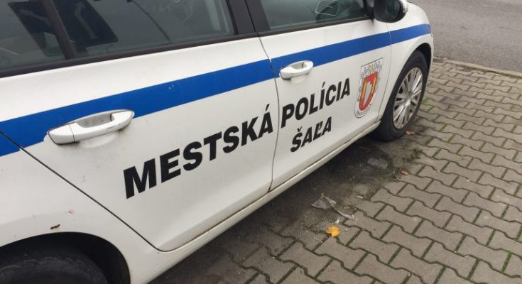 mestská polícia šaľa