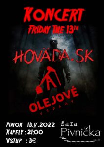 Hoväda - Friday The 13th - koncert @ Pivnička u Šuma