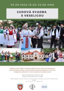 Ľudová svadba s veselicou @ Renesančný kaštieľ Šaľa