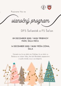 Vianočný program @ Pribinov park
